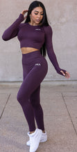 Load image into Gallery viewer, AKA ATHLETIC TRAINING LONG SLEEVE CROP
